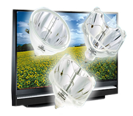 Лампы для проекционных телевизоров, проекторов, видеокубов, видеостен 
